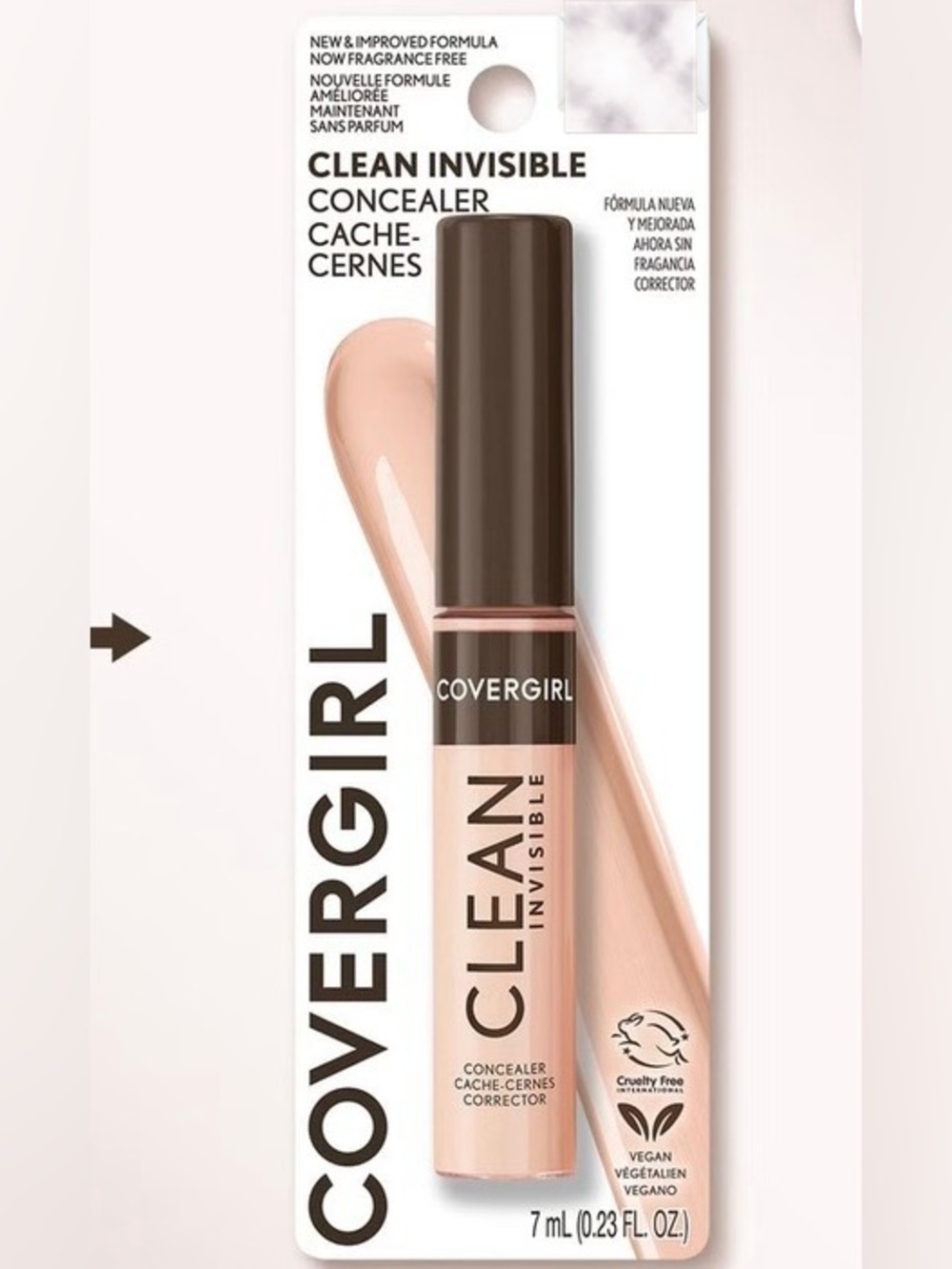 123 - Warm Nude - COVERGIRL Clean Invisible Concealer